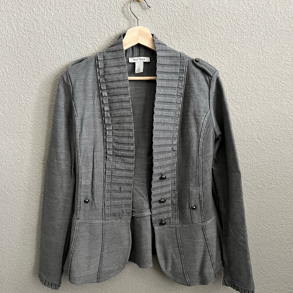 White House Black Market gray cardigan